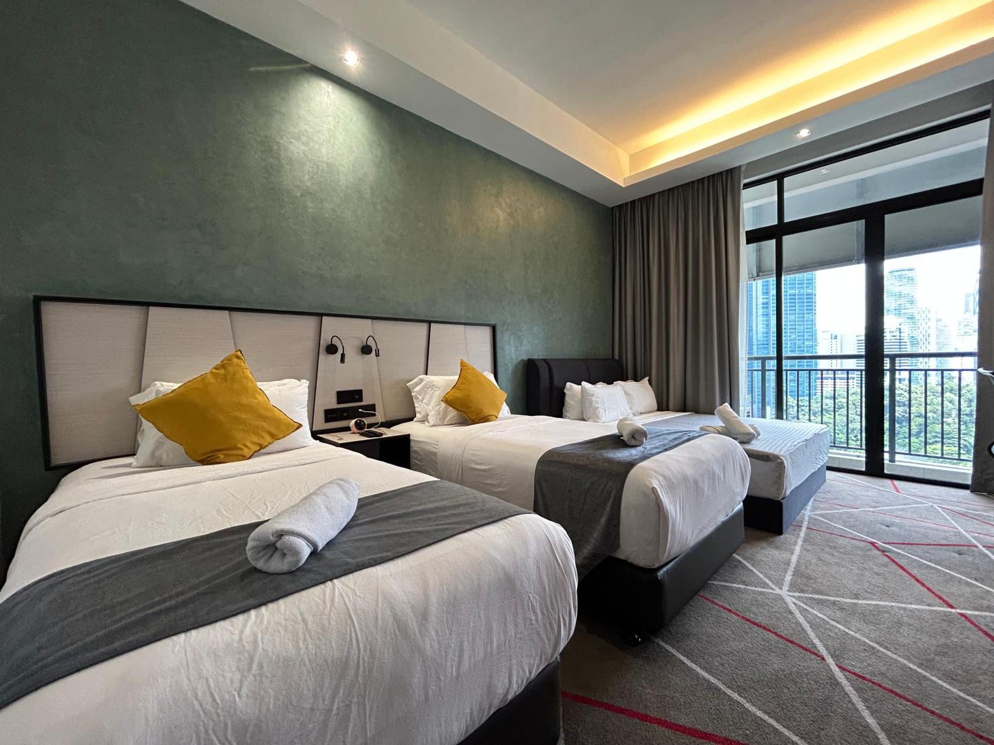 #23 Kl Towel View Twin Bed Suites @ Infinity Pool Kuala Lumpur Zewnętrze zdjęcie